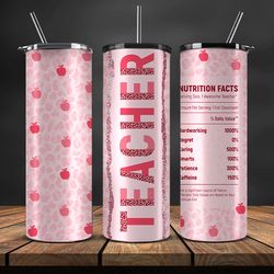 Teacher Tumbler Wrap,Teacher Tumbler PNG, Teacher Tumbler Design Sublimation 28