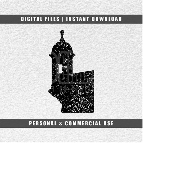 Garita Svg, El Morro Svg, Puerto Rico SVG, Puerto Rican Svg, - Inspire ...