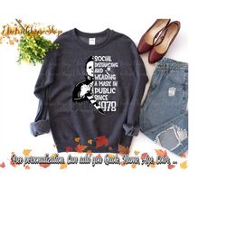 social distancing and wearing a mask in public since 1978 shirt, michael myers shirt, gift for fans horrors characters s