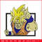 Goku ssj box embroidery design, Dragonball embroidery, Anime design, Embroidery shirt, Embroidery file,Digital download.jpg