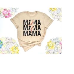 Baseball Mama Shirt, Baseball Shirt, Baseball Planet DTF Transfer, Ready To Press DTF Print, Gift For Mom, Funny Basebal