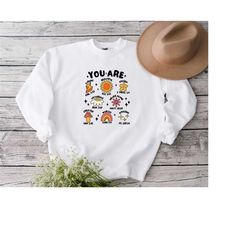 you are sweatshirt, bible verse sweatshirt, christian sweatshirt, christian sublimation sweatshirt, retro sweatshirt, gi