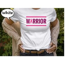 warrior shirt, her fight is our fight shirt, breast cancer awareness shirt, breast cancer fighter shirt, in october we w