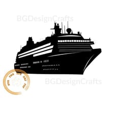 cruise ship 2 cruise ship svg, boat svg, ship svg, digital download, vector, silhoutte, svg, eps, dxf, png