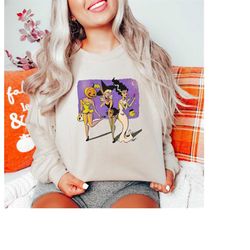 halloween women sweatshirt, scary women sweatshirt, halloween horror sweatshirt, halloween pumpkin sweatshirt, happy hal