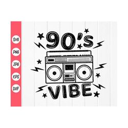 90s vibe svg,90s girl svg, 90's party svg,retro 90s clipart,music classic lover gifts svg,1990s design svg,instant downl