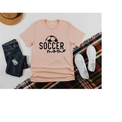 soccer mom shirt, gifts for mom, sports mom shirt, birthday gifts for her, soccer mom t-shirt, cute soccer shirt, mother