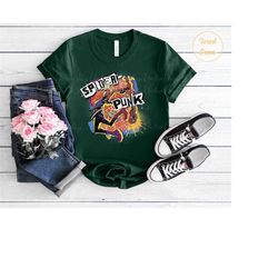 spider-man across the spider-verse spider-punk shirt, spider-man: across spider-verse shirt, hobie brown spider-man, spi