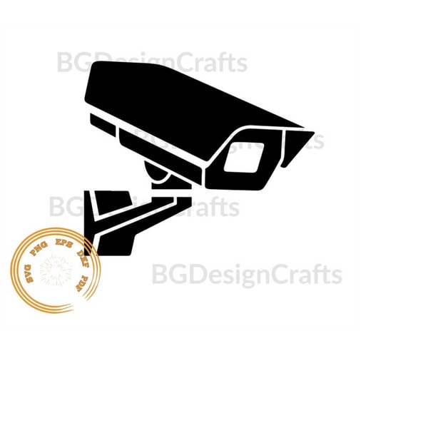 Security camera SVG, Camera SVG, camera DXF, camera Clipart, - Inspire ...