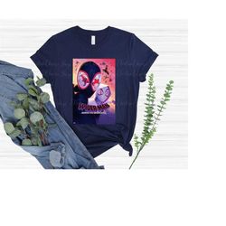 spider man across the spider verse marvel shirt, miles morales, ghost-spider, spider punk, spider gwen, spider 2099 supe