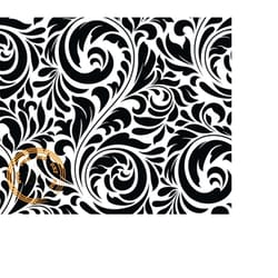 pattern 2, floral pattern svg, leaf pattern svg, flower pattern png, seamless pattern svg, damask dxf