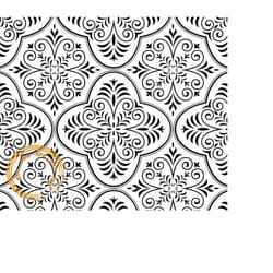 pattern 1, seamless pattern svg, leaf pattern svg, western pattern svg, tooled leather png, damask dxf