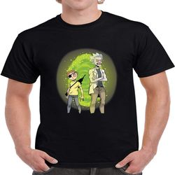 evil rick and morty t shirt