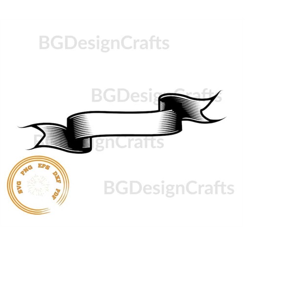 Country Ribbkn Svg Banner Ribbon SVG, Banner SVG, Ribbon SVG, Black ribbon svc, | Inspire ...