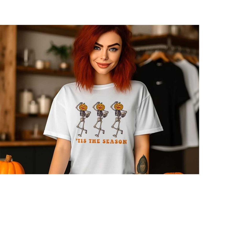 MR-4102023101049-tis-the-season-shirt-funny-halloween-shirt-skeleton-pumpkins-image-1.jpg