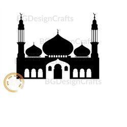 mosque svg, mosque clipart, mosque png, islamic svg, eps, dxf, silhouette