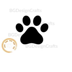 paw svg, paw dxf, cat and dog clipart, paw svg cut file, paw cut file, paw png, paw svg file for cricut, paw silhouette