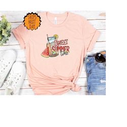 sweet summer time shirt, summer vibes shirt, hello summer shirt, beach vacation shirt, watermelon shirt,sweet summer shi