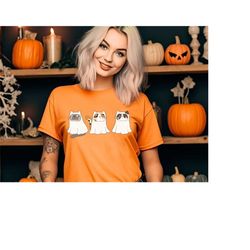 ghost shirt for cat lover, ghost cat shirt, cat halloween shirt, cat lover halloween shirt, cute cat shirt, cute hallowe