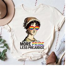 more pride less prejudice lgbt shirt, lgbt pride month shirt, proud ally  shirt, pride month