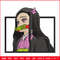 Nezuko bamboo box embroidery design, Nezuko embroidery, Anime design, Embroidery shirt, Embroidery file,Digital download.jpg