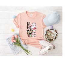 love shirt, easter bunny love shirt, love easter shirt, easter shirt, easter day shirt, easter bunny shirt, easter gift
