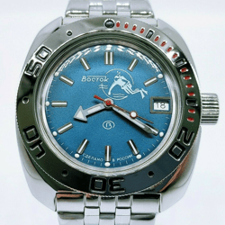 vostok amphibia 2416 scuba dude diver 710059 brand new men's mechanical automatic watch