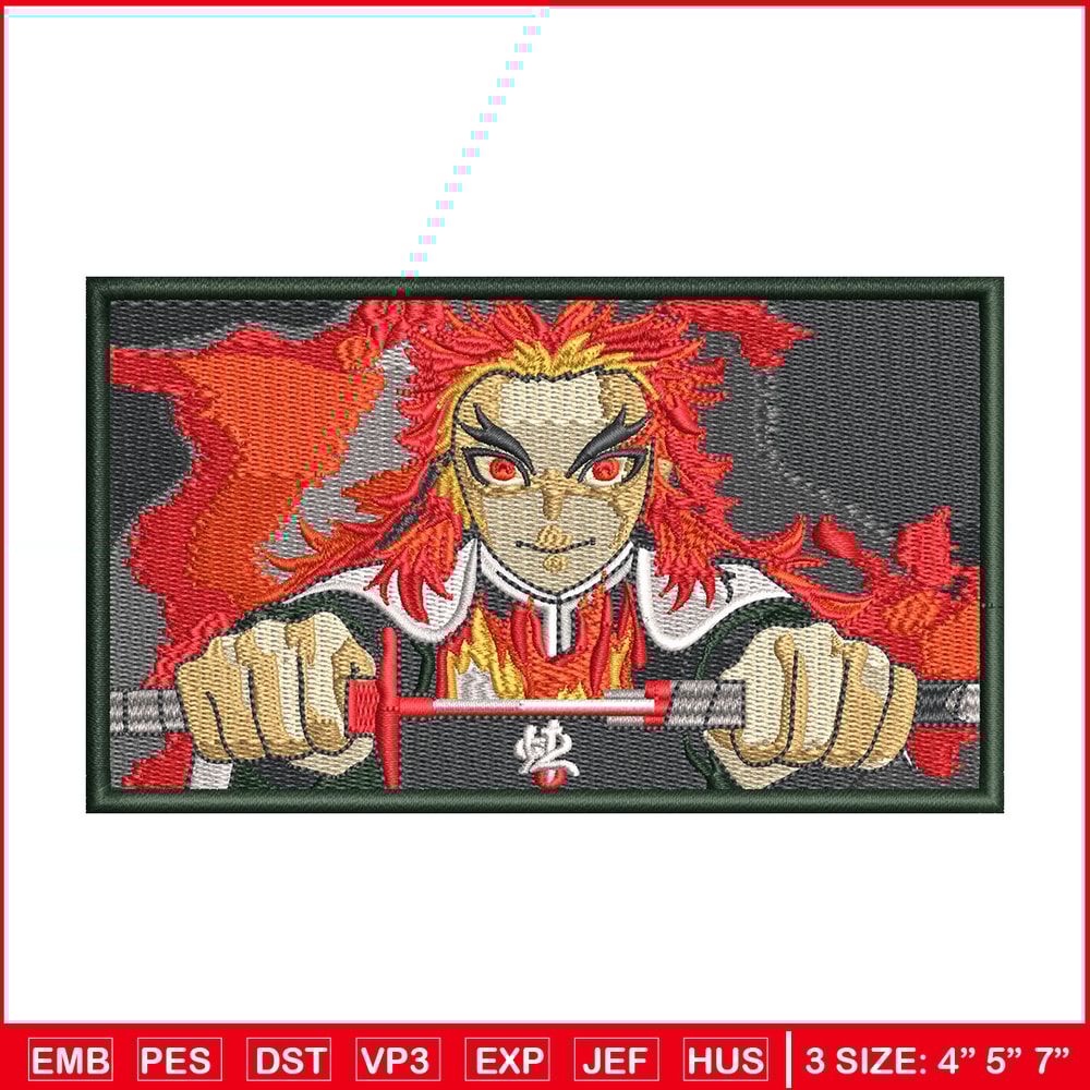 Rengoku box embroidery design, Rengoku embroidery, Anime design, Embroidery shirt, Embroidery file, Digital download.jpg