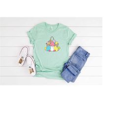 easter gnomes shirt, happy easter, easter gnomes egg shirt, gnomes easter shirt, bunny with glasses shirt, easter shirt,