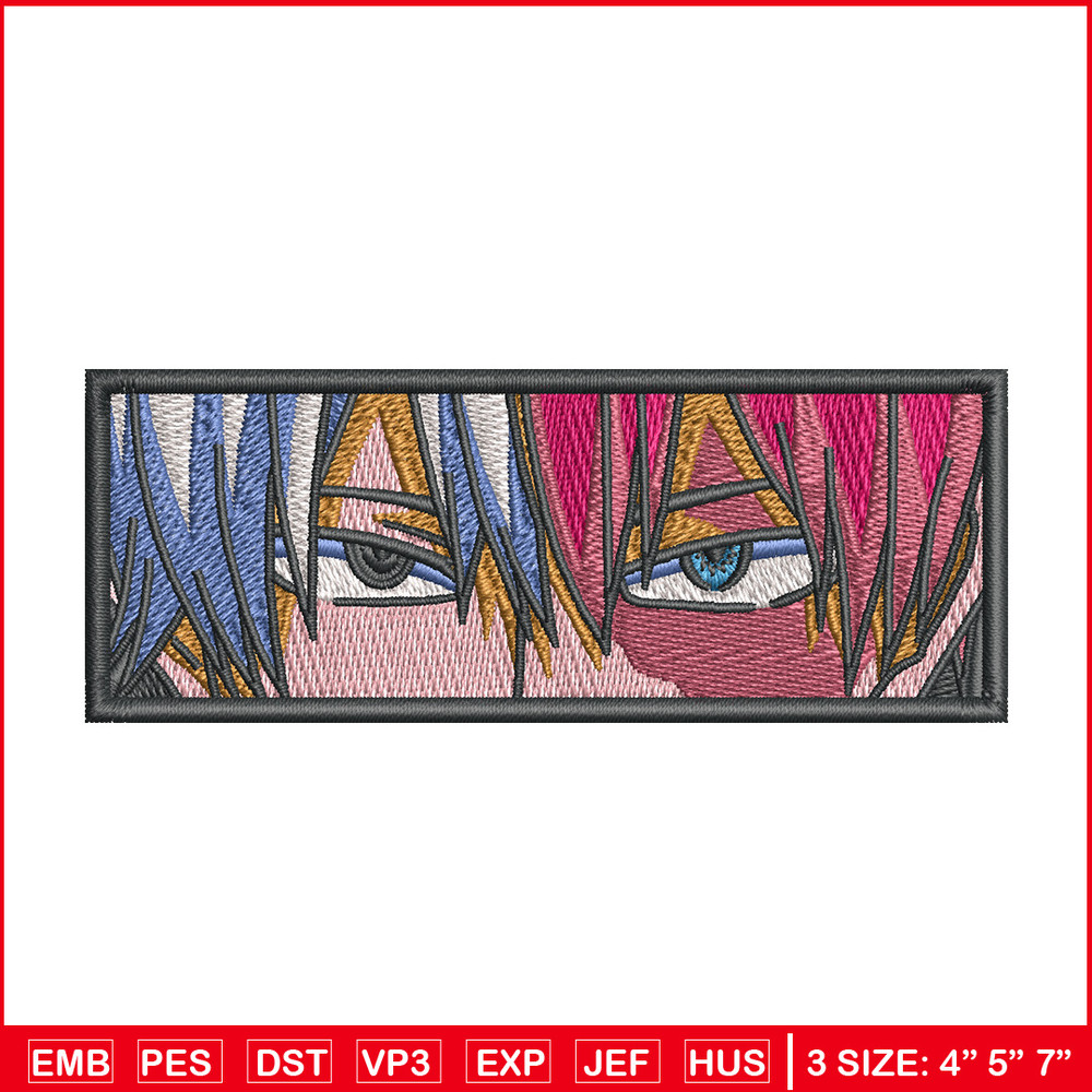 Todoroki eyes embroidery design, Mha embroidery, Embroidery shirt, Embroidery file, Anime design, Digital download.jpg