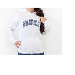 retro america sweatshirt, 4th of july hoodie for patriot independence day, god bless usa hoodie, usa sweatshirt, freedom