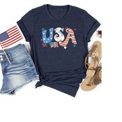 usa flag shirt, 4th of july shirt, america patriotic shirt, independence day shirt