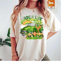 loads of luck gnomes shirt, st. patricks trucks shirt, lucky patrick shirt