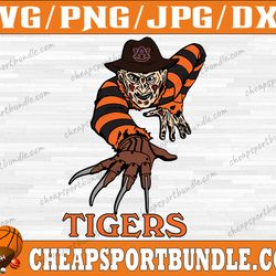 auburn tigers freddy krueger svg bundle, n c a a svg, sport svg, auburn tigers svg, auburn tigers logo, auburn football
