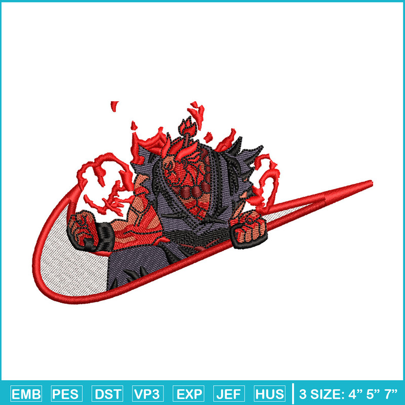 Akuma swoosh embroidery design, Akuma embroidery, Nike design, Embroidery shirt, Embroidery file, Digital download.jpg