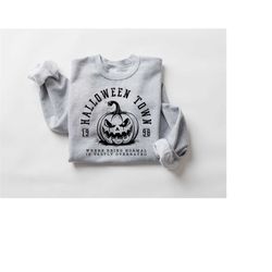 halloweentown sweatshirt, halloween town sweater, spooky season pumpkin shirt, halloweentown university shirt, halloween