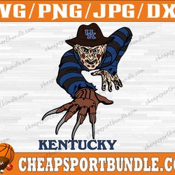 kentucky wildcats freddy krueger svg, kentucky wildcats svg, n c a a teams svg, n c a a svg, png, dxf, eps