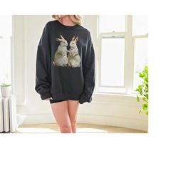 retro easter sweatshirt for women, easter bunny shirt gift for her, vintage easter sweater, happy easter teacher shirt,