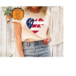 love america flag shirt, independence day shirt, 4th of july party shirt, usa flag shirt, america patriotic celebration