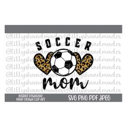Soccer Mom Svg, Soccer Mom Png, Soccer Mama Svg, Soccer Svg, Soccer Mom Shirt, Soccer Heart Svg, Soccer Life Svg, Soccer