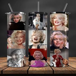 Marilyn Monroe Tumbler Wrap Png, Marilyn Monroe Png 15