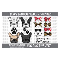 french bulldog svg, french bulldog png, french bulldog clipart, frenchie svg, frenchie png, frenchie mom svg, french bul