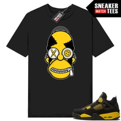 thunder 4s shirts to match sneaker match tees black misfit homer.jpg