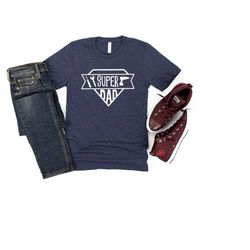 super dad tshirt, hero t-shirt for dad, fathers day shirt gift, dad gift, father's day gift, comic dad shirt, new dad s