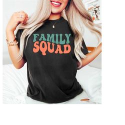 retro family squad shirts, family group tshirts, cousin crew, family trip shirts, matching family tees, family reunion s