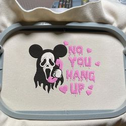 face ghost embroidery design, no you hang up halloween horror mask embroidery file, embroidery machine design