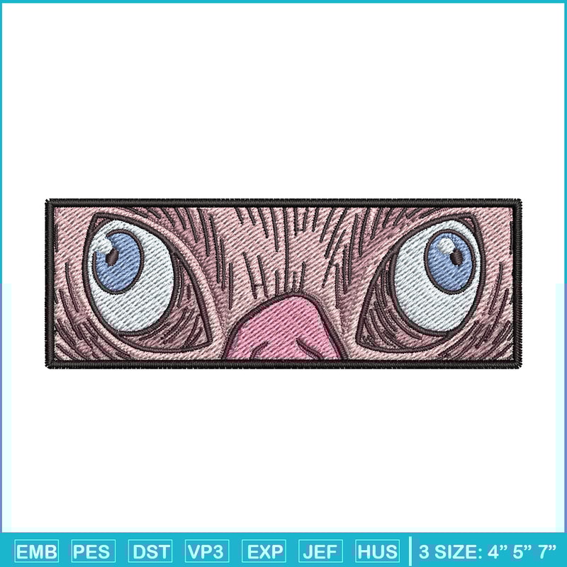 Inosuke mask embroidery design, Inosuke embroidery, Embroidery shirt, Embroidery file, Anime design, Digital download.jpg