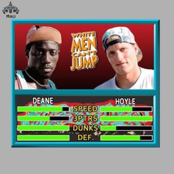white men cant jump nba jam sublimation png download