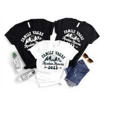 family vacay mountain memories shirts, family mountain trip vacation shirts, matching family vacation tees, family hikin