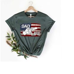 dad life usa flag sweatshirt, father's day gift , american flag dad gift, fathers day mens dad, fathers day shirt, ameri